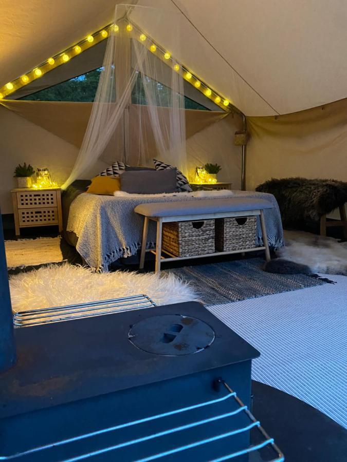 Glamping Tent With Amazing View In The Forest تورسبي المظهر الخارجي الصورة
